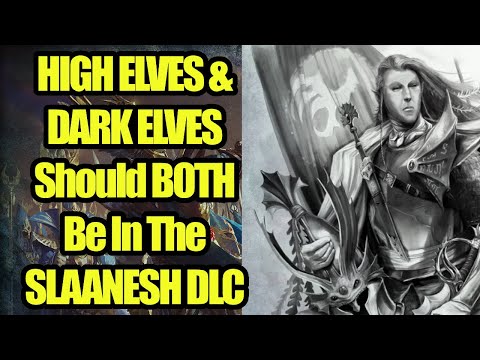 High Elves AND Dark Elves Should Be The Other Races In The Slaanesh DLC - Total War Warhammer 3