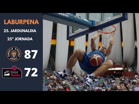 LABURPENA | GUUK GIPUZKOA BASKET 87 - FORÇA LLEIDA 72