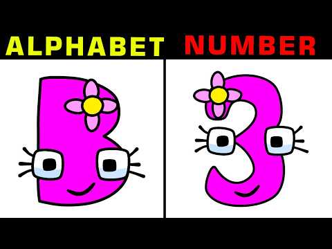 BELARUSIAN Alphabet Lore BUT NUMBER LORE 1 - 32 | Alphabet lore | Animation