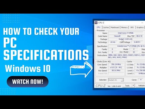 How to Check PC Specs in Windows 10 (Exclusive First Look)
