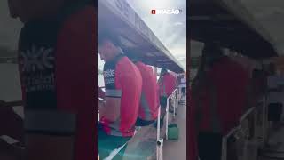 TRAVESSIA DE BALSA DO DRAGÃO PRA CHEGAR A TOCANTINÓPOLIS PELO RIO TOCANTINS, COPA CENTRO-OESTE