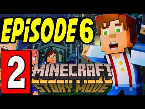 Minecraft: Story Mode Episode 6: A Portal to Mystery Gameplay Walkthrough Part 2 Lets Play
