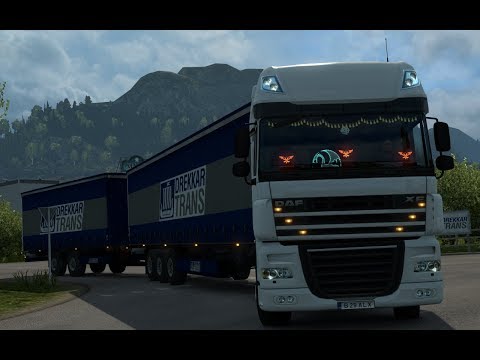 ETS2 Open Beta 1.28  - Doubles, DAF Trucks Reworked and more!