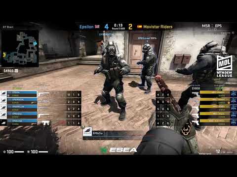 ESEA MDL SEASON 30 GRAND FINAL MOVISTAR RIDERS VS EPSILON | INFERNO | MAP 1 | CSGO 2019
