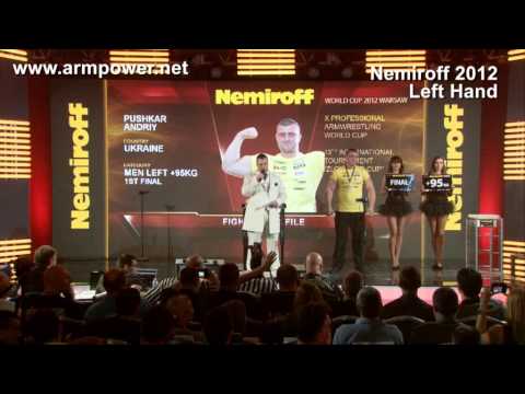Nemiroff 2012 - Final Left hand Men +95kg