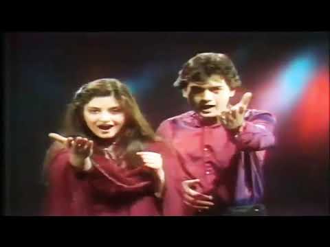 Tere Kadmon Ko Chumunga | Nazia Hassan & Zoheb Hassan | Disco Deewane | Original | 1984 | PTV