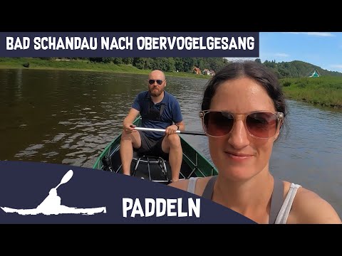 Paddeltour mit Ally 18 auf der Elbe - Bad Schandau bis Obervogelgesang