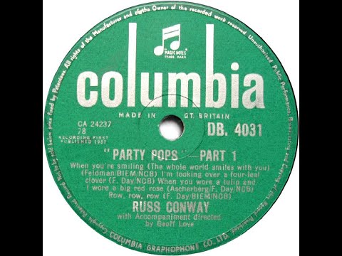 UK New Entry 1957 (168) Russ Conway - ''Party Pops'' [Parts 1 & 2]