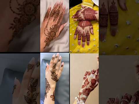 Trending & stylish Mehndi Designs 2025 l Front & Back Hand Mehndi Design For Girls l#mehandi