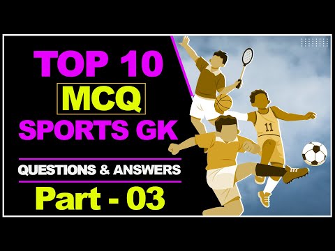 Sports Quiz - Part 3 | 10 Questions | General Knowledge in English