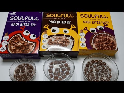 SOULFULL RAGI BITES CHOCOS | Choco Loopies | Choco Fills | Choco Poco