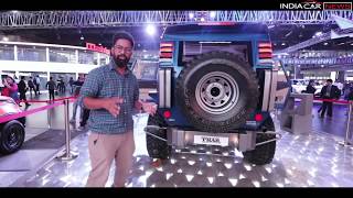 Modified Mahindra Thar Wanderlust First Look - Auto Expo 2018