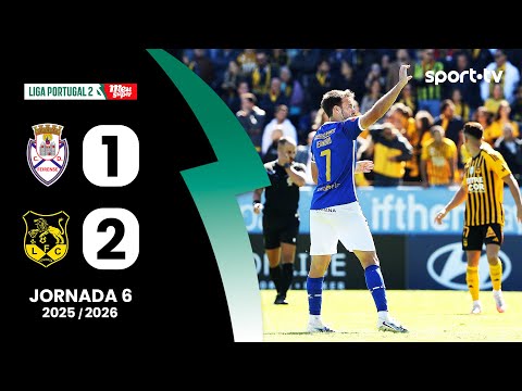 Summary: Feirense 1-2 Lourosa FC - Portugal My Super League | sport tv