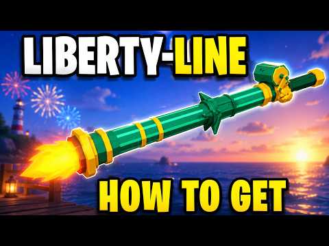 How to GET LIBERTY LINE ROD in FISCH Roblox
