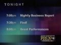 PBS Schedule Bumper 2004 WFWA TV