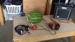 watermelon - sound sculpture