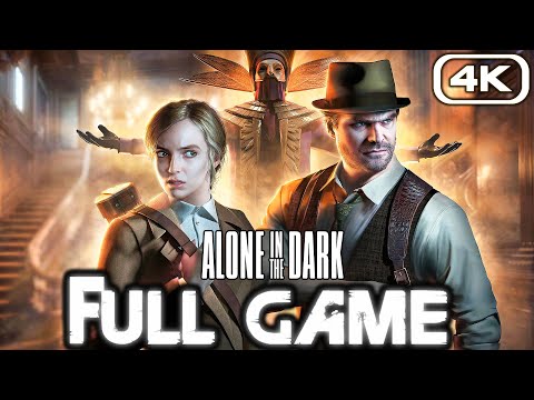 ALONE IN THE DARK Gameplay Walkthrough FULL GAME (4K 60FPS) No Commentary