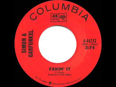 1967 HITS ARCHIVE: Fakin' It - Simon & Garfunkel (mono 45)