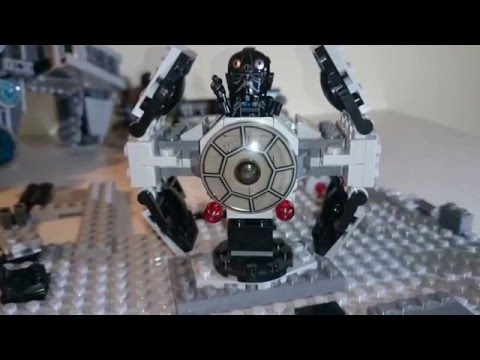 LEGO 75128 TIE Advanced Prototype , Microfighters series 3 build ,time lapse