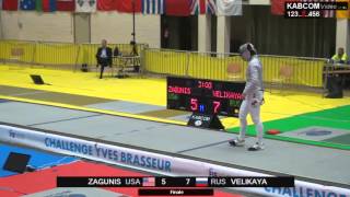 preview picture of video 'SWS 2015 Ghent - T2 - Zagunis USA v Velikaya RUS'