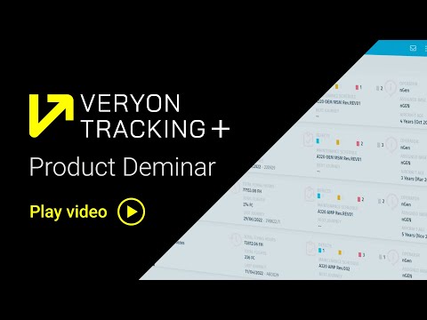 Veryon Tracking+ - Vidéo 1