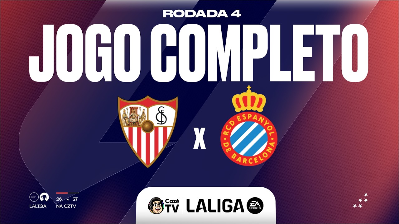 JOGO COMPLETO: ESPANYOL X SEVILLA | LA LIGA 26/27 | 4ª RODADA