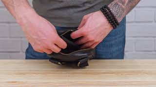 Чоловіча шкіряна сумка SHVIGEL 19102 коричневий