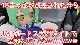 18きっぷが改悪されたからJALカードスカイメイトで空飛んだったwwwwww【北国編】
