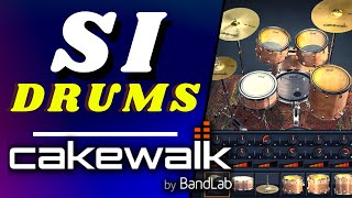 Video thumbnail for Recording a Virtual Drum Kit in Cakewalk is EASY with the SI Drum Kit by JustDaNorm