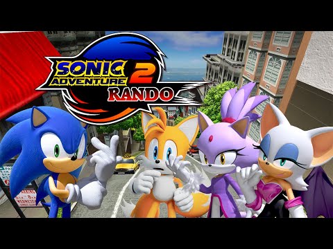 Sonic Plays Sonic Adventure 2 Randomizer (ft. Tails, Blaze, and Rouge)