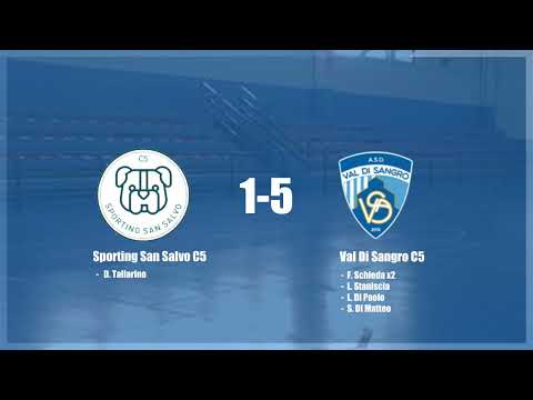 Sporting San Salvo C5 - Val Di Sangro C5 1-5 - Highlights - Serie C2/B Giornata 9 - 07/12/24