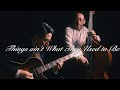 Plays Standards 【 T 】" things ain't what they used to be " November , 2022. Jazz guitar and bass duo