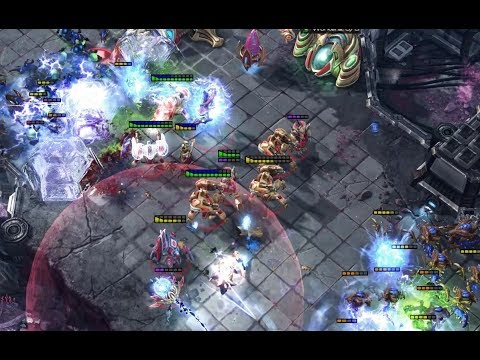 Reynor (Z) v Neeb (P) on Lost and Found - StarCraft2 - Legacy of the Void 2018