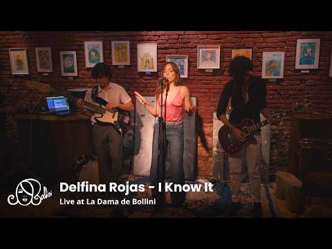 Delfina Rojas - I Know It (Live at La Dama de Bollini)