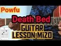 Powfu - Death Bed (Guitar Lesson/Perhdan)