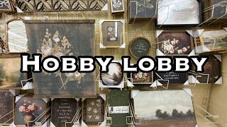Hobby Lobby Wall Art Finds •Shop With Me  Florals & Moody Spring Decor