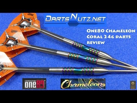 One80 Chameleon Coral 24g darts review