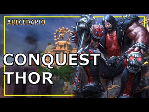 Estas partidas dan gusto | Smite | Conquest Abecedario Thor