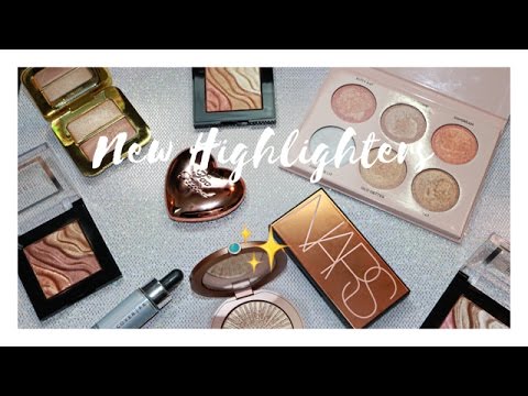 Playing With New Highlighters | NARS, Too Faced, Tom Ford, Cover FX + MORE Video