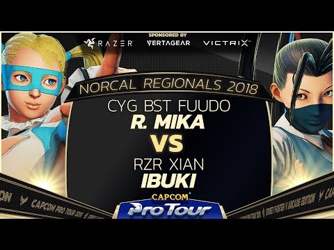 CYG BST | Fuudo (R. Mika) vs. RZR | Xian (Ibuki) - Pools - NCR 2018 - SFV - CPT 2018