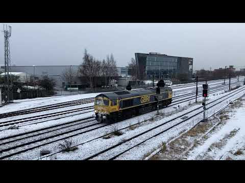 66739 Passes Darlington - 0S14 Doncaster Down Decoy to Millerhill S.S.