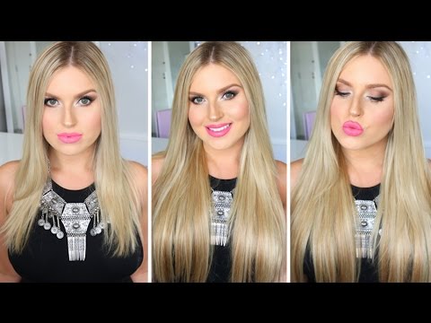 How To Clip In Hair Extensions! ♡ Zala Hair Extensions Review Video