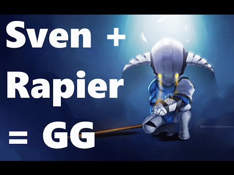 Dota 2: Sven - Divine Rapier GG