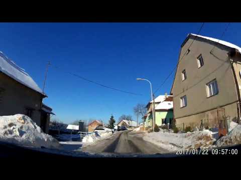 Time lapse 6x: Driving Brno - Polish border (Boboszow) - Brno  285km