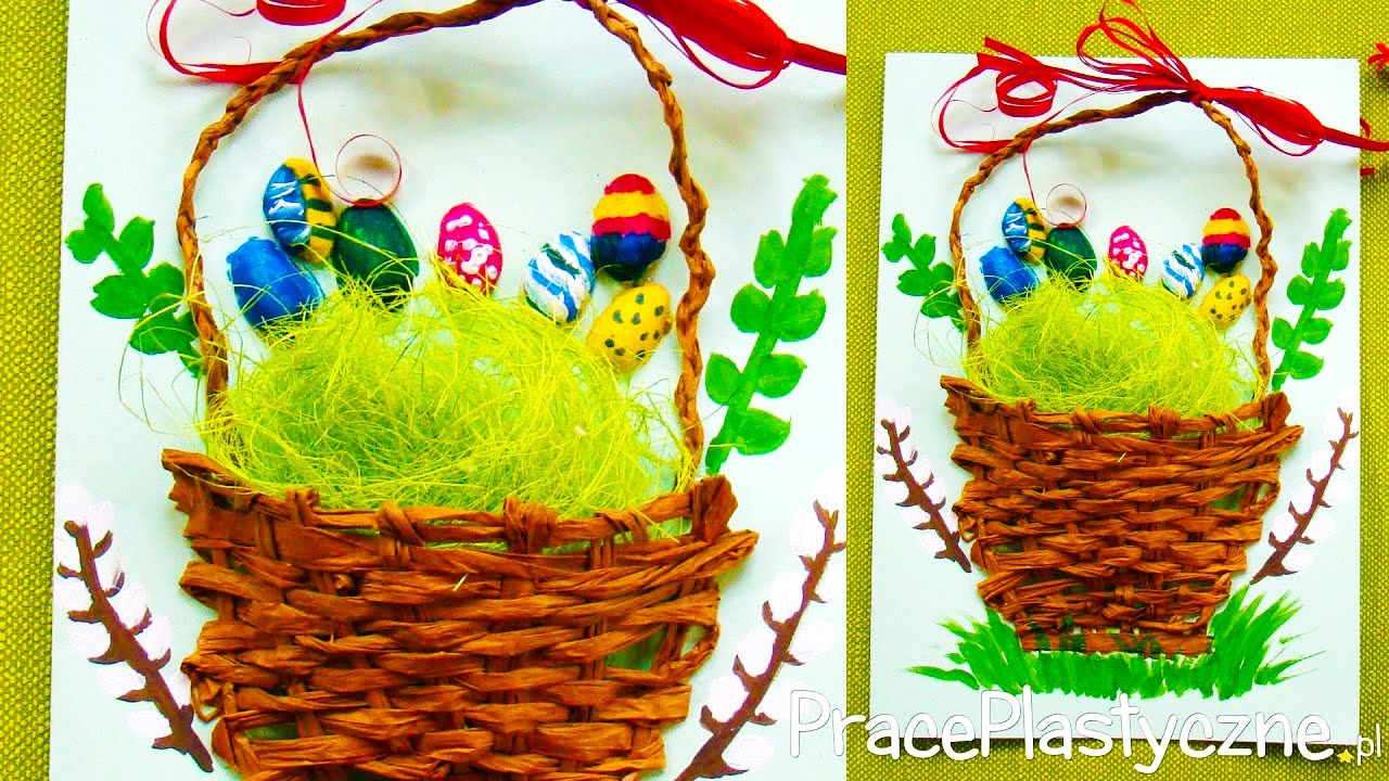 Jak zrobić kartkę wielkanocną 3D?