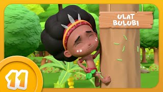 Download lagu Ulat Bulubi Bikin Gatal! 😖🐛 Waka & Kibo Belajar Hati-Hati | Kartun Anak Indonesia mp3