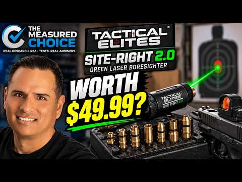 Tactical Elites Site Right 2.0 Review -- Is This $49.99 Boresighter Worth It?