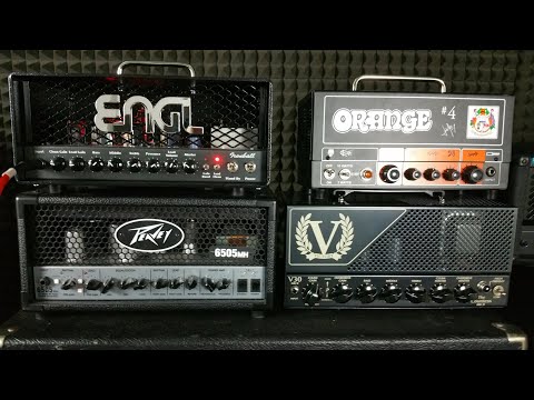 Lunchbox Amps Shootout: Orange JRT | Engl Ironball | Victory V30 | Peavey 6505 MH, High Gain Metal