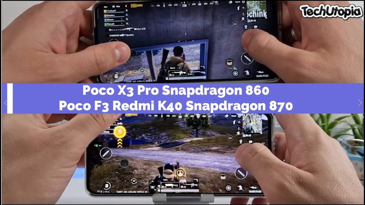 Snapdragon 870 vs 860 Speed test/Gaming comparison! PUBG/Antutu Poco X3 Pro vs Poco F3/Redmi K40