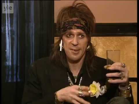 Andy McCoy & Live Ammo haastattelussa Helsingissä 1995